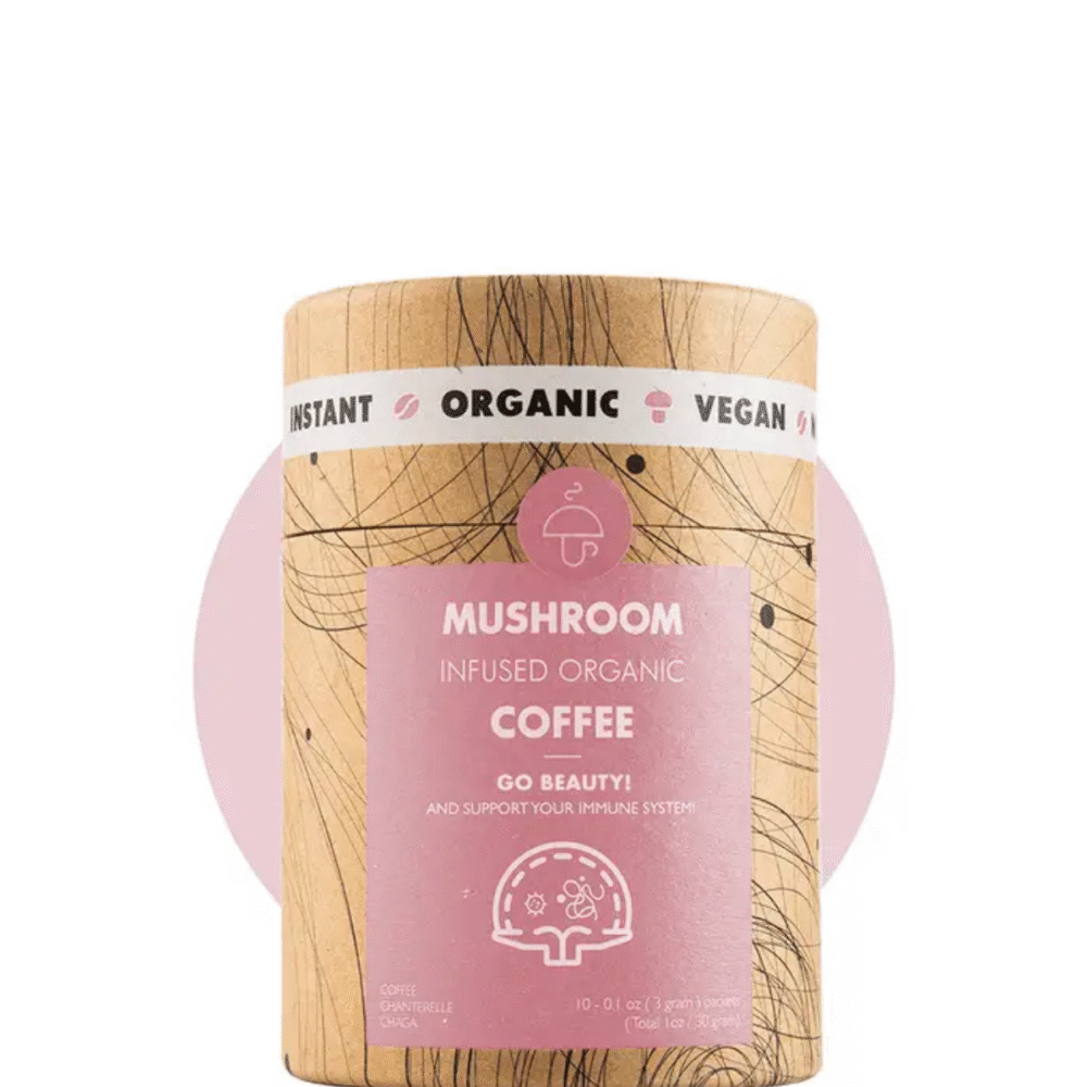 Go Beauty Mushroom Coffee with Turkey Tail and Chaga