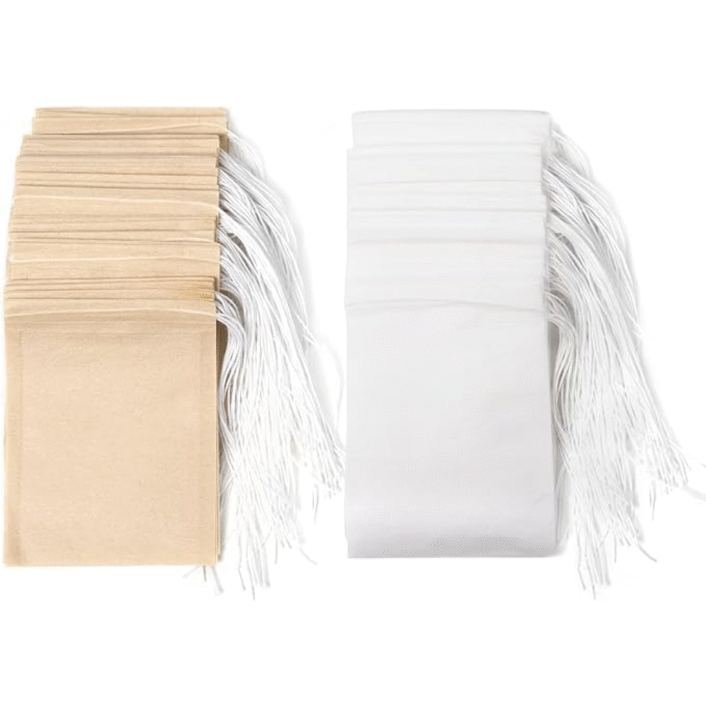 Disposable Muslin Drawstring Tea Filter Bags